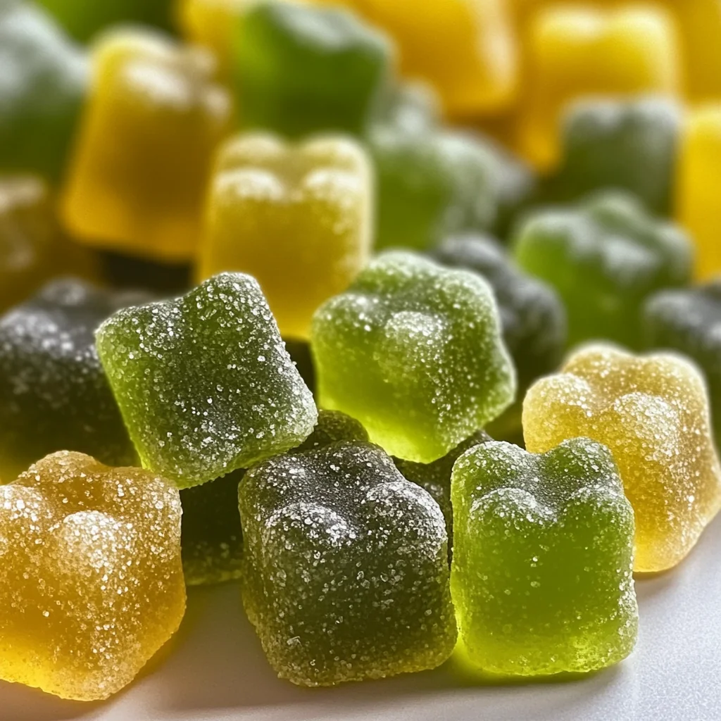 Green Tea, Lemon & Ginger Gummies