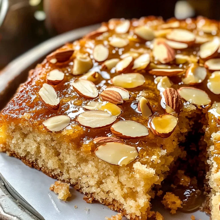 Honey Almond Cake