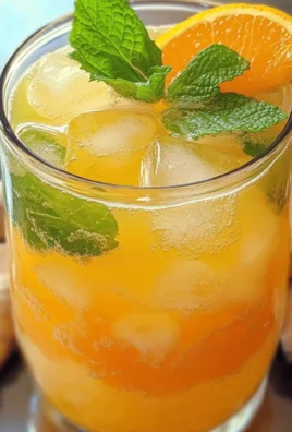 Iced Orange Ginger Green Tea