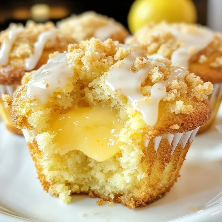 Lemon Curd Muffins