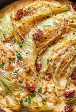 Marry Me Melting Cabbage with Creamy Tuscan Sauce