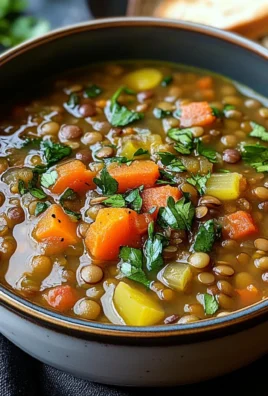 Mediterranean Lentil Soup