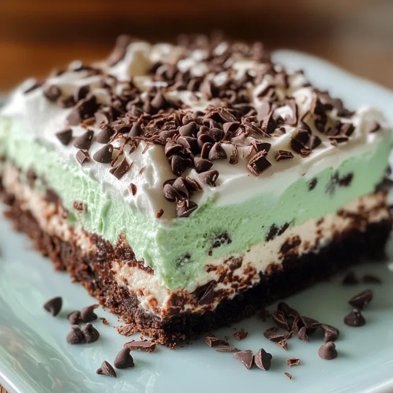 Mint Chip Lasagna Recipe