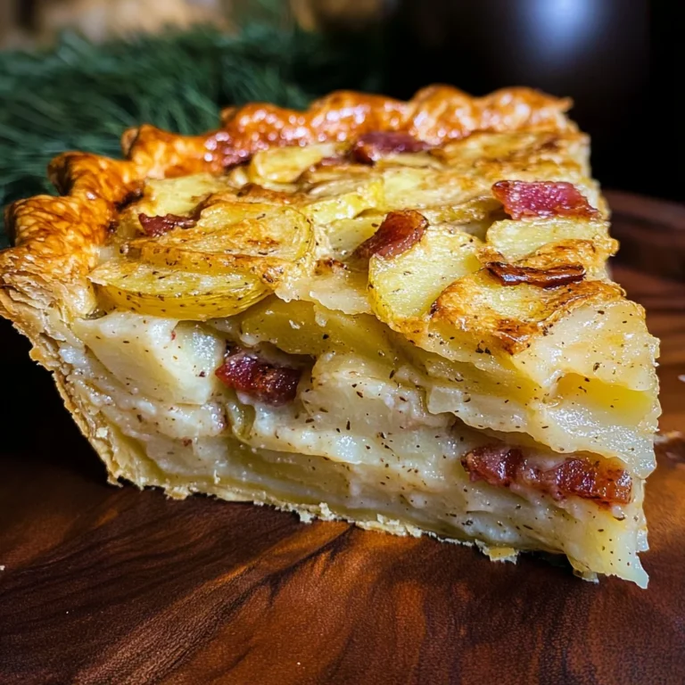 Potato Turkey Bacon Pie