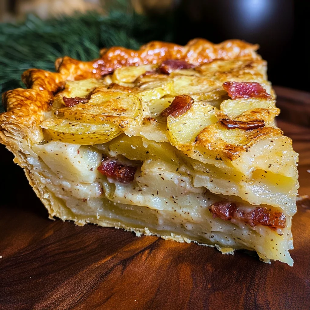 Potato Turkey Bacon Pie