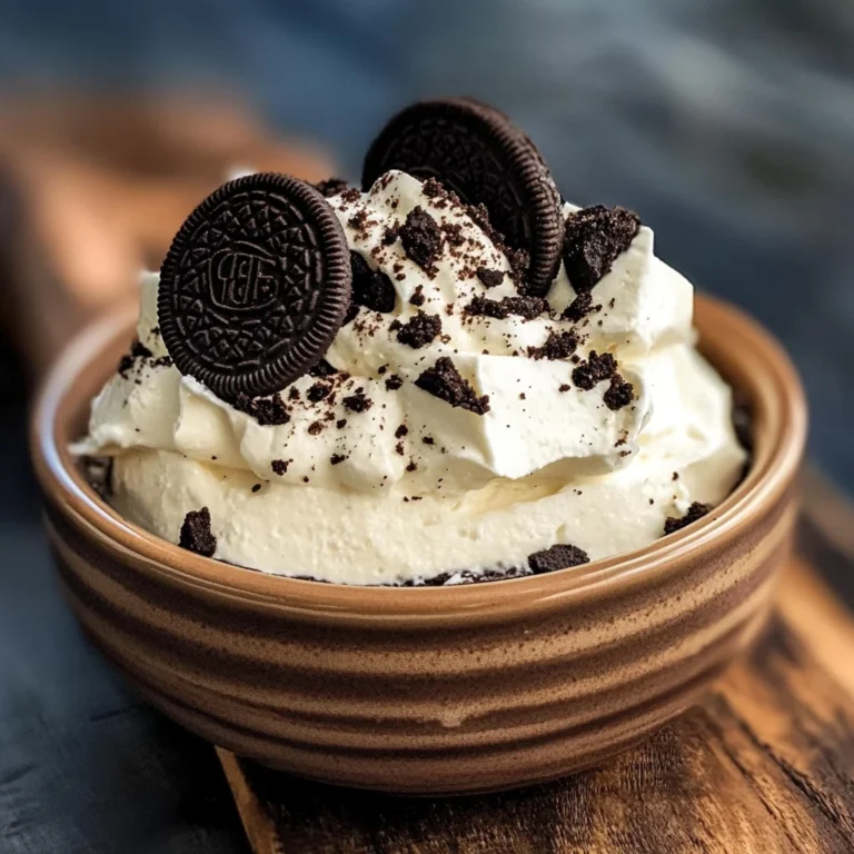 Protein Oreo Cheesecake Dessert