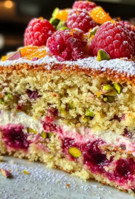 Raspberry Orange Pistachio Ricotta Cake: A Flavor Delight