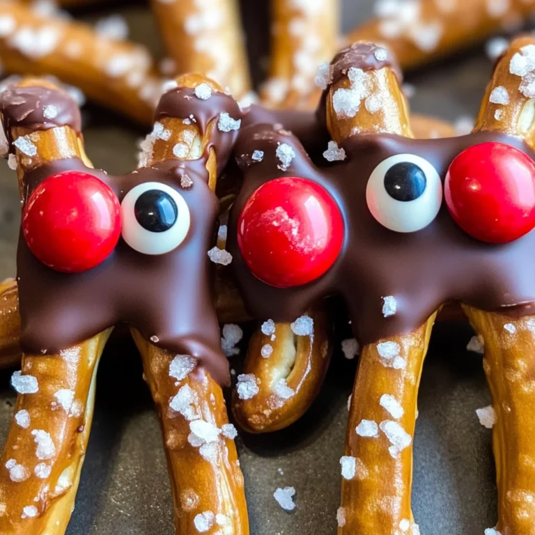 Reindeer Pretzels
