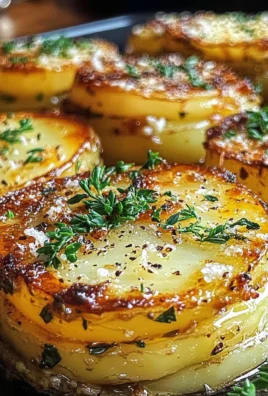 Roasted Garlic Parmesan Potato Stacks: A Flavorful Side Dish