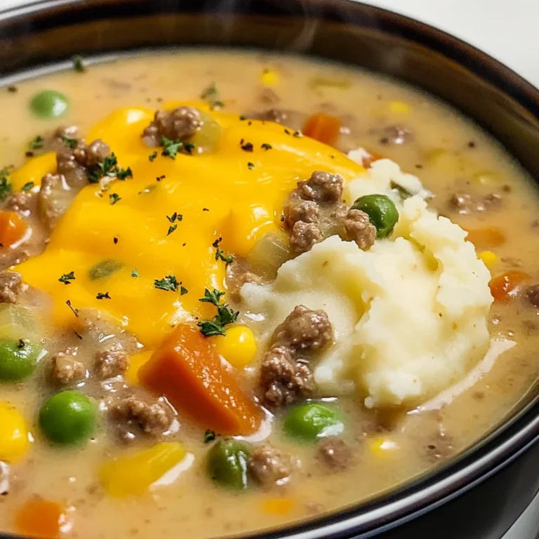 Shepherd's Pie Soup