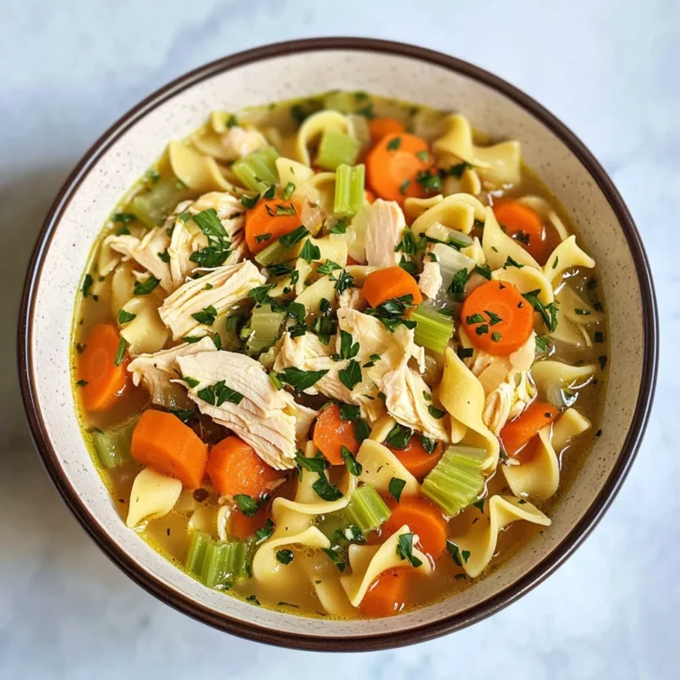 Slow Cooker Chicken Noodle Soup