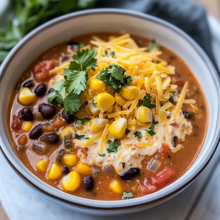 Southwest Chicken Soup