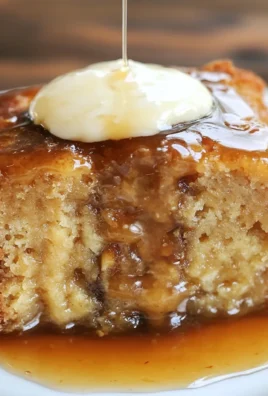 Sticky Banana Bread Pudding Cake