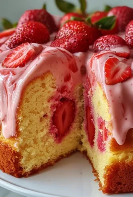 Strawberry Milkshake Pound Cake: A Sweet Delight Awaits!