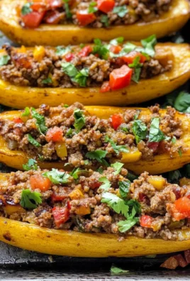 Stuffed Plantains (Canoas de Platanos)