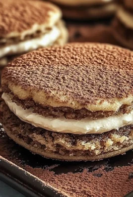Tiramisu Sandwich Cookies