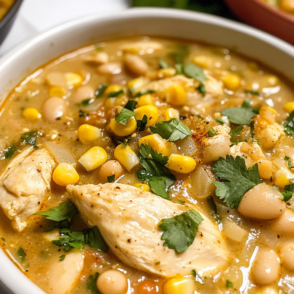 White Bean Chicken Chili Recipe