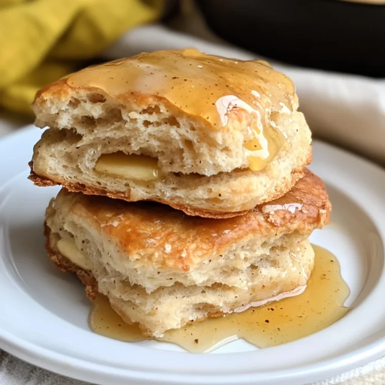 Apple Biscuits with Honey Butter Glaze