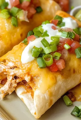 Baked Chicken Chimichanga