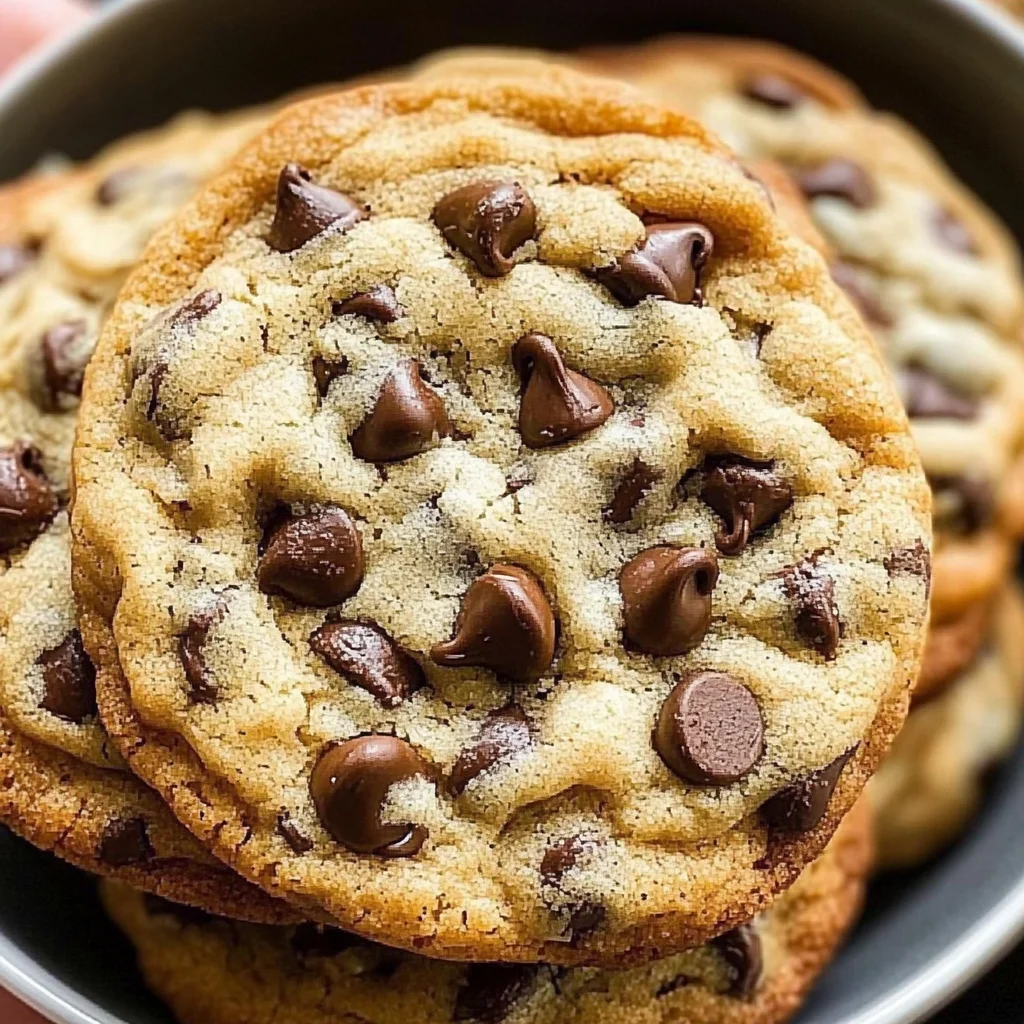 Bakery Style Chocolate Chip Cookies