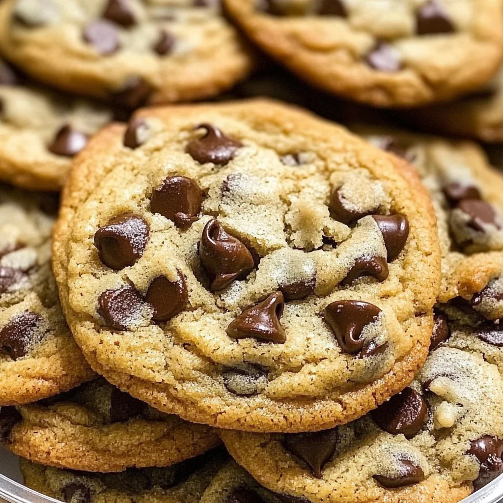 Bakery Style Chocolate Chip Cookies