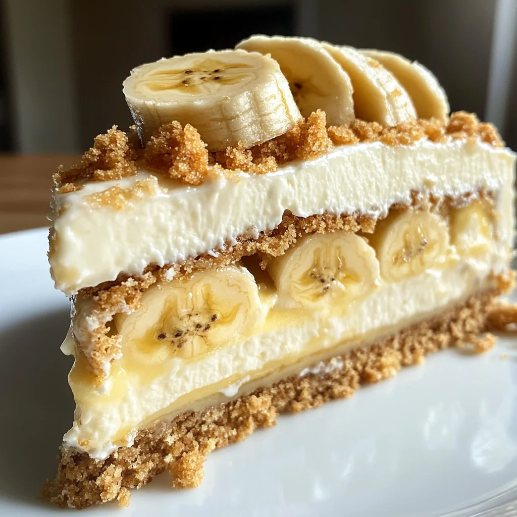 Banana Pudding Cookie Butter Cheesecake Cake Blissful Indulgence