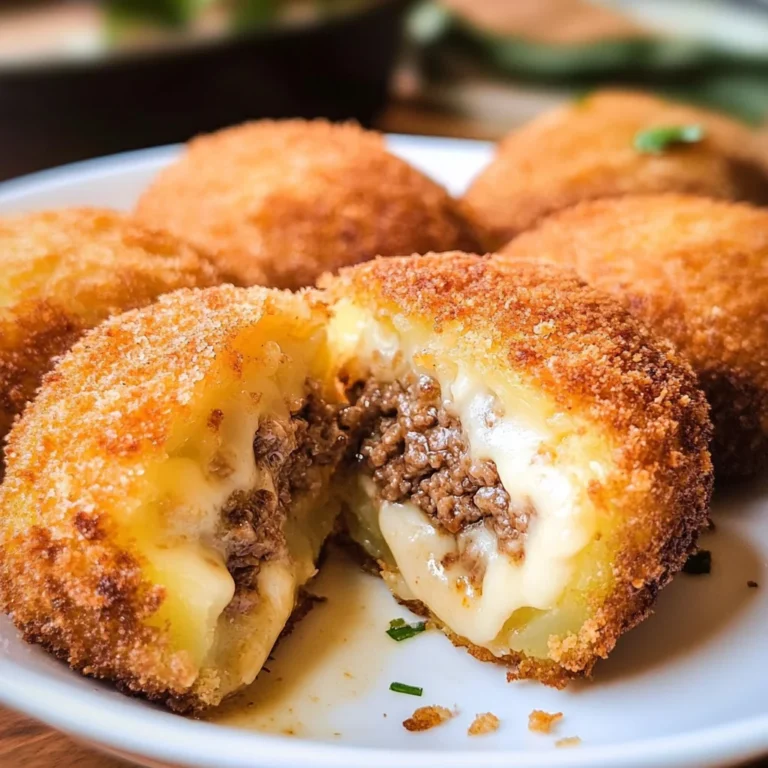 Beef Potato Croquettes