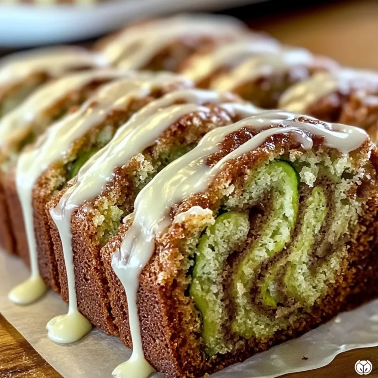 Cinnamon Roll Zucchini Bread