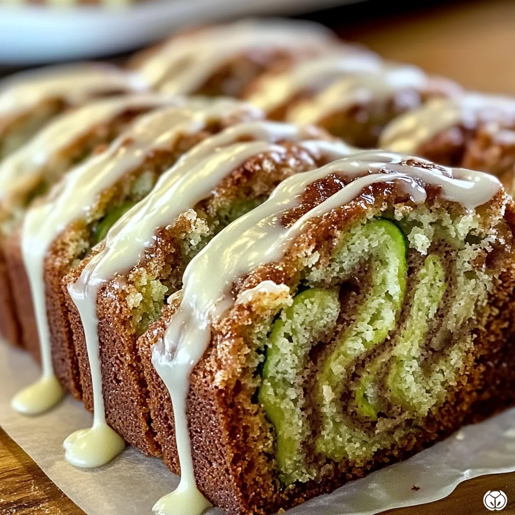 Cinnamon Roll Zucchini Bread