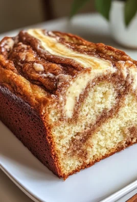 Cream Cheese Cinnamon Swirl Banana Bread