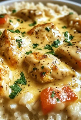 Creamy Smothered Chicken and Rice