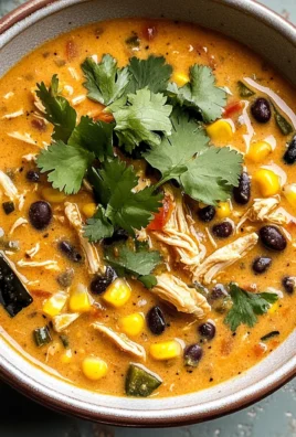 Easy Chicken, Poblano, and Black Bean Soup (Small Batch)