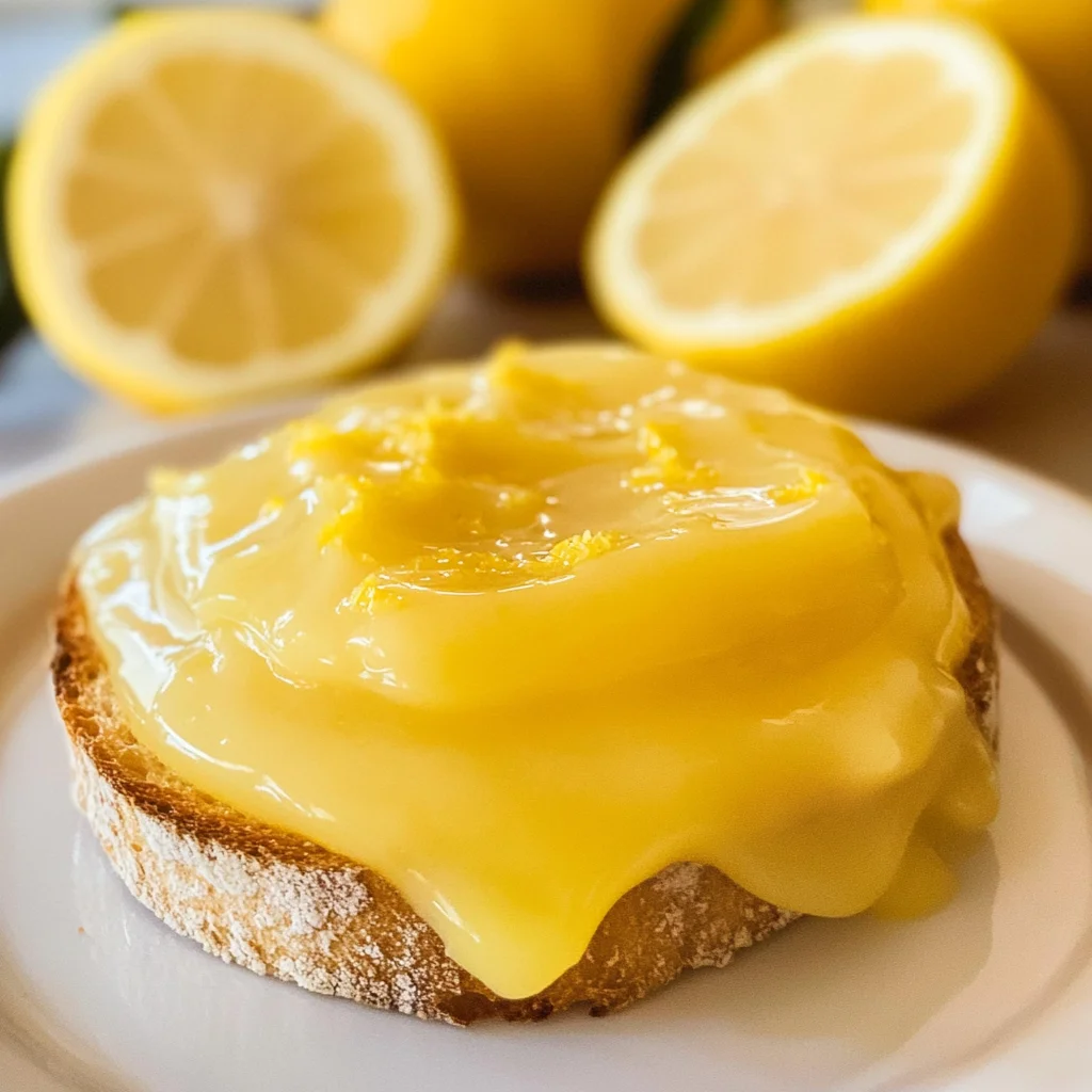Easy Lemon Curd