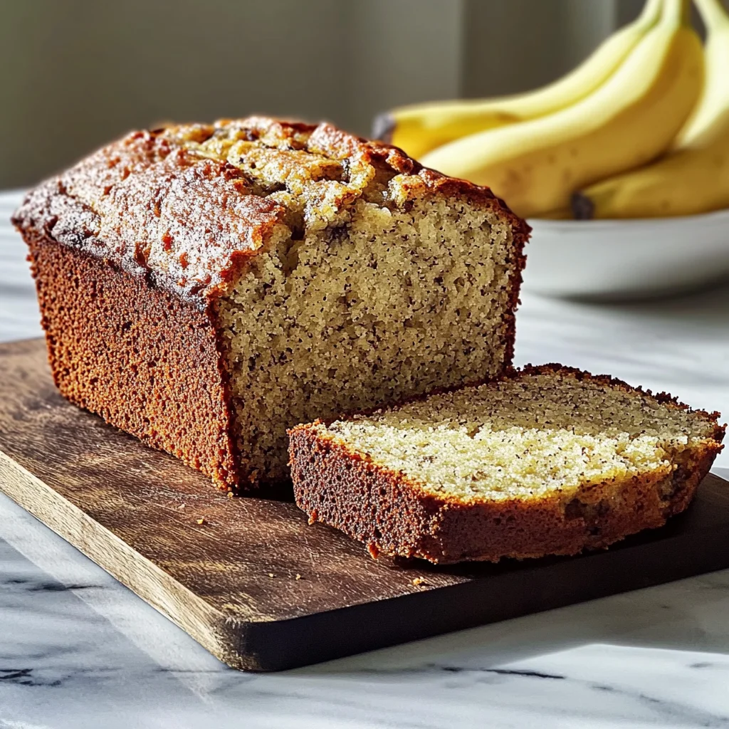 Easy Moist Banana Bread