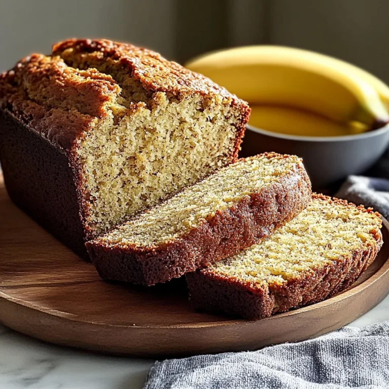 Easy Moist Banana Bread