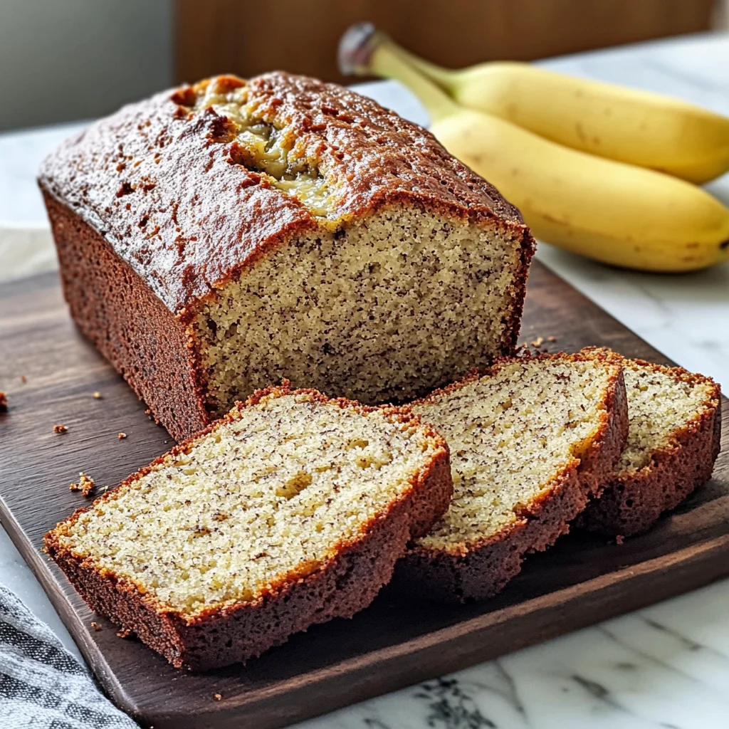 Easy Moist Banana Bread