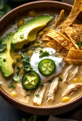 Flavorful Crockpot White Chicken Chili Soup