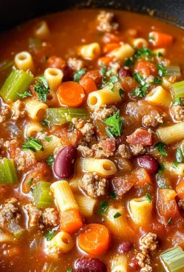 Hearty Pasta Fagioli Soup