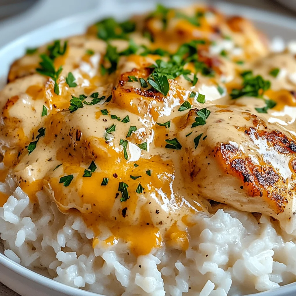 How to Make Creamy Smothered Chicken and Rice – Easy Dinner Idea