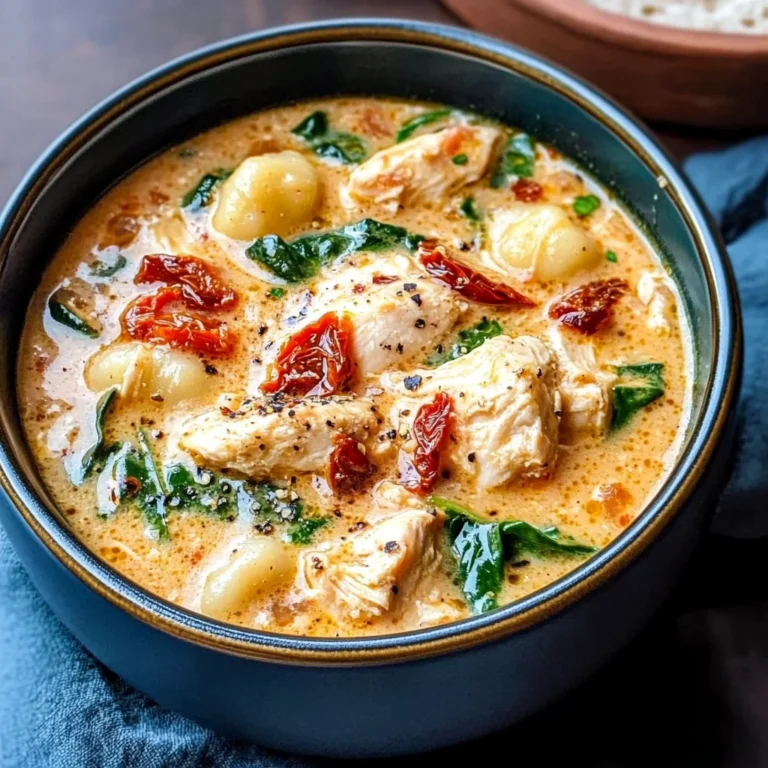 Italian Chicken Gnocchi Soup Recipe