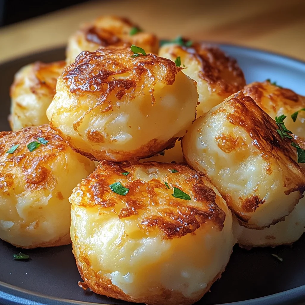 Leftover Mashed Potato Cheese Puffs