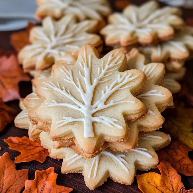 Maple Leaf Cream Cookies