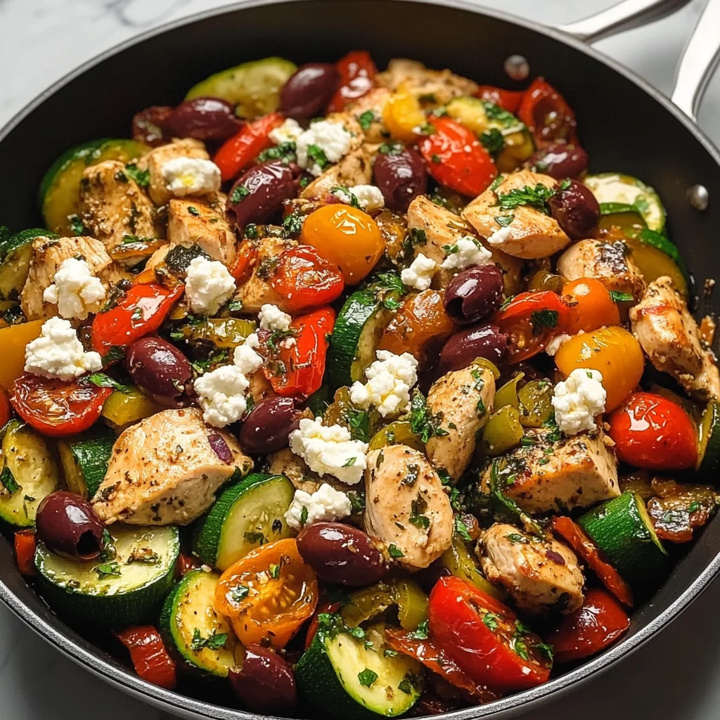 Mediterranean Chicken Stir Fry Recipe