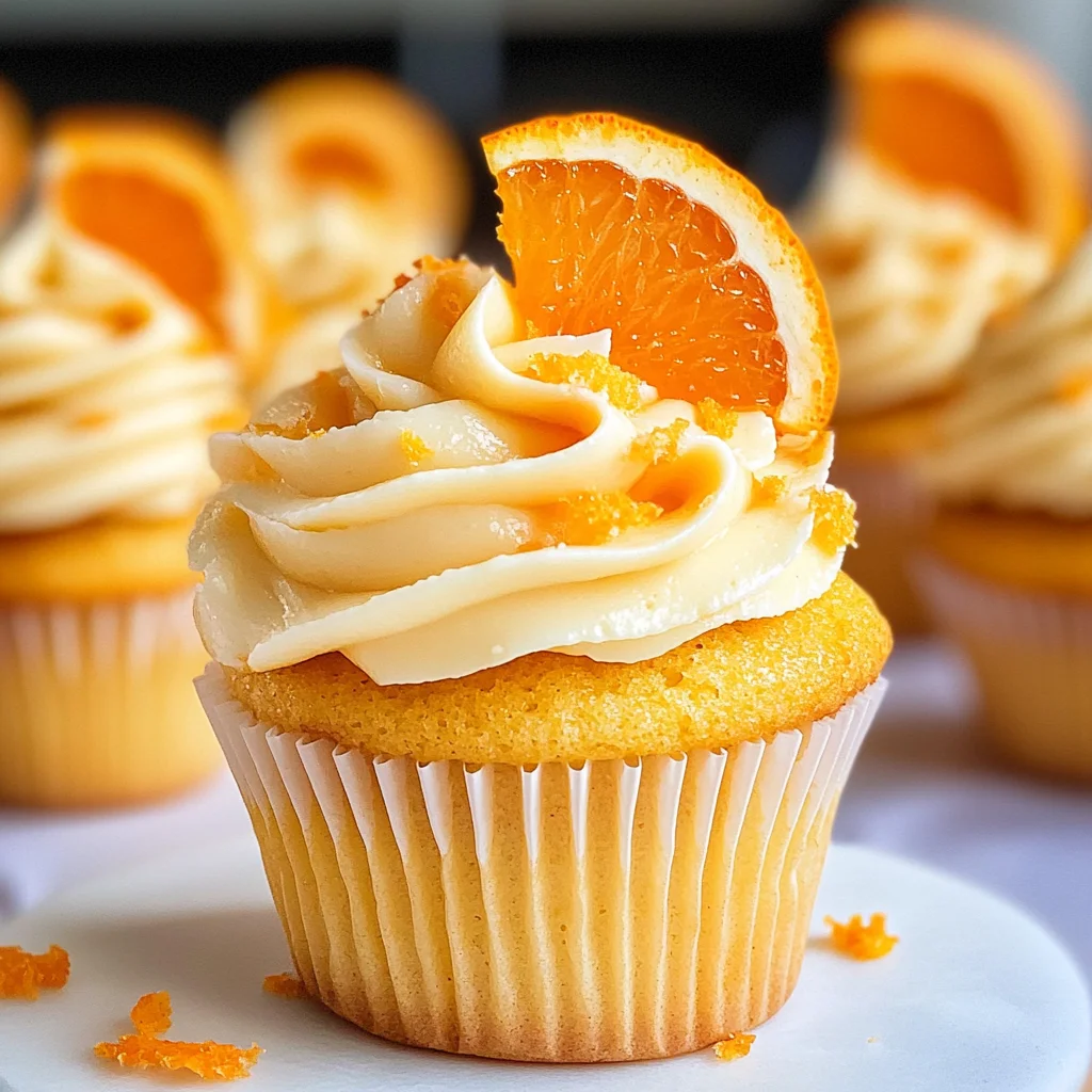 Orange Cupcakes