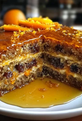 Orange & Cardamom Date Cake with Honey Drizzle