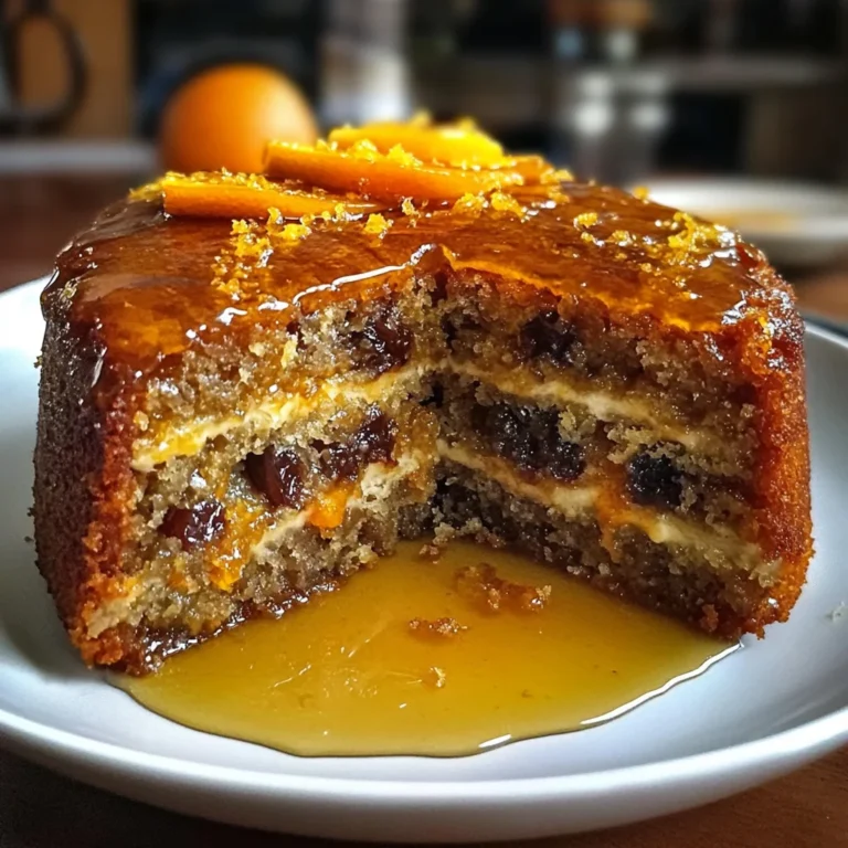 Orange & Cardamom Date Cake with Honey Drizzle