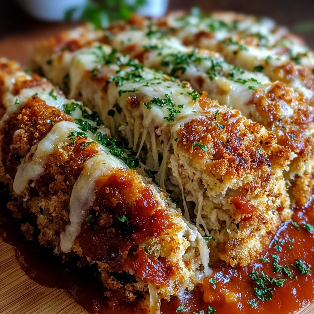 Parmesan Chicken Meatloaf