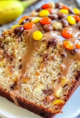 Reese's Pieces Peanut Butter Banana Bread