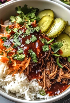 Slow Cooker Pulled beef Bowls Recipe