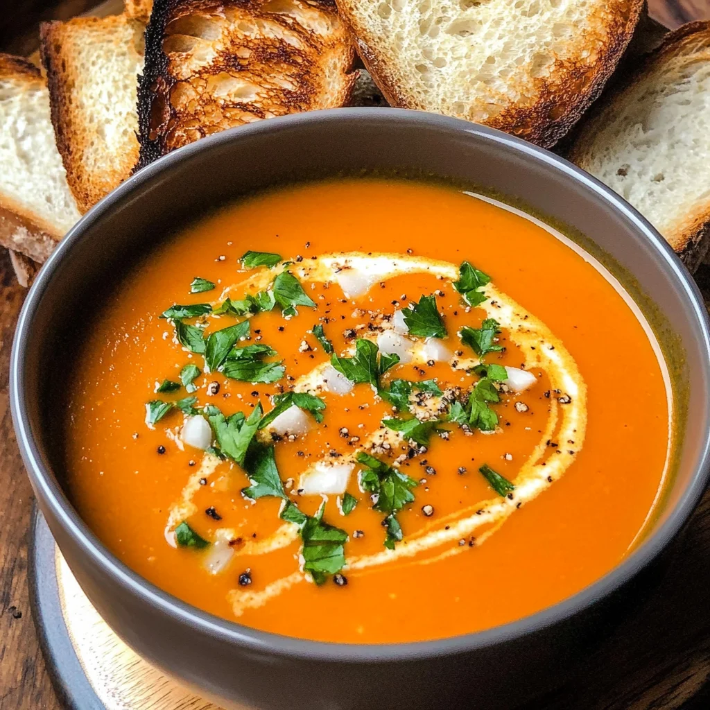 Spiced Roast Tomato Soup